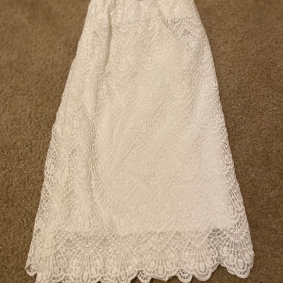 Jcrew scalloped lace skirt - Picture 5 of 6